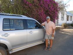 John's Donkey, drives with a tour guide John's Donkey, drives with a tour guide
